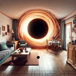 Mann aus Heidenau öffnet versehentlich Schwarzes Loch beim Selfie-Versuch